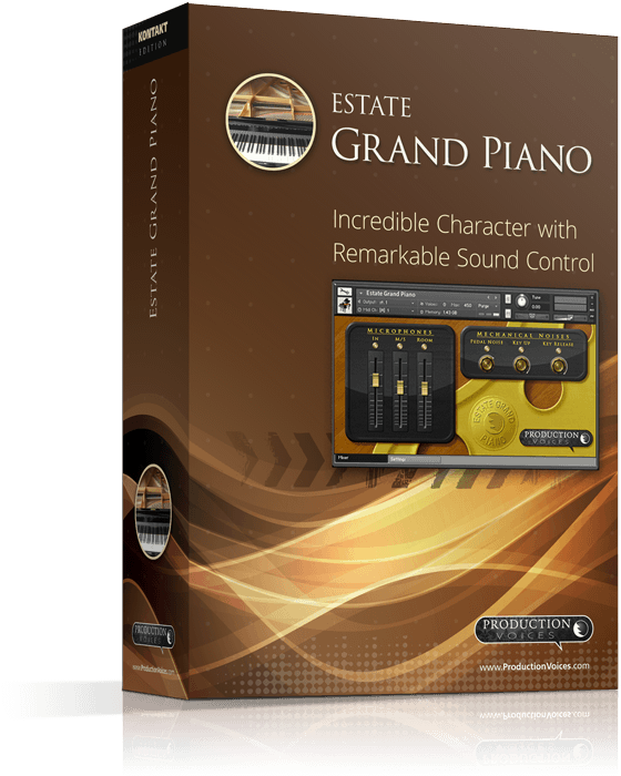 Estate Grand Piano - Th Studio Production The Grand Piano (750x750), Png Download