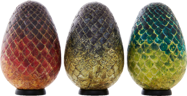 Game Of Thrones - Game Of Thrones Egg Puzzle (640x640), Png Download