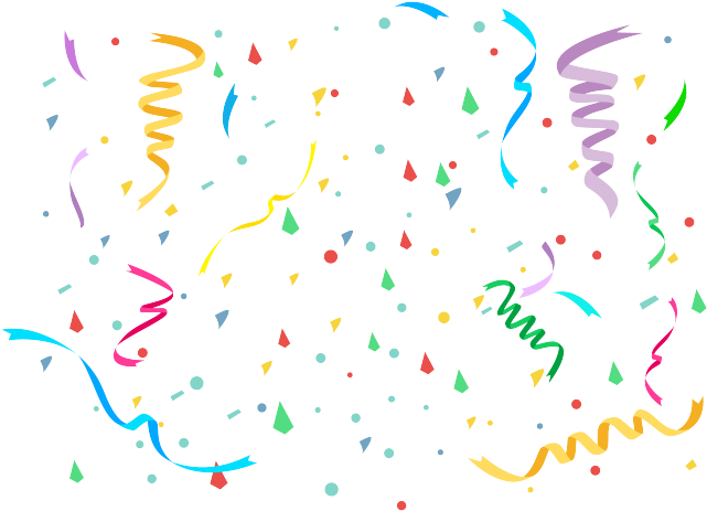 Misc Clipart Confetti - Party Confetti Png (640x480), Png Download