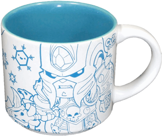 Cute But Deadly Character Mug - Coffee Cup (600x600), Png Download