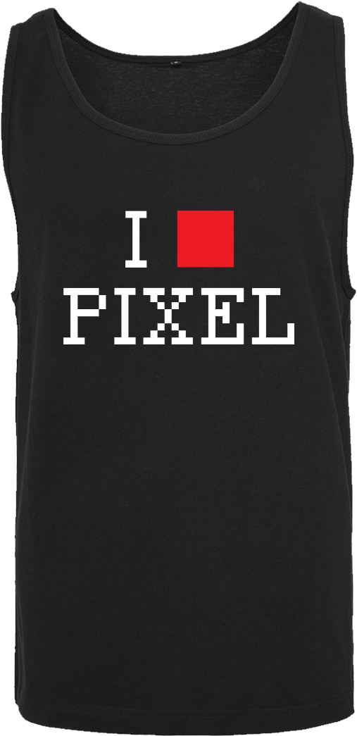 Eva Marie Bartenbach I Love Pixel T-shirt Tanktop Men - Love Pixel (1044x1044), Png Download
