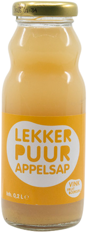 Nice & Pure 100% Apple Juice - Glass Bottle (1000x1000), Png Download