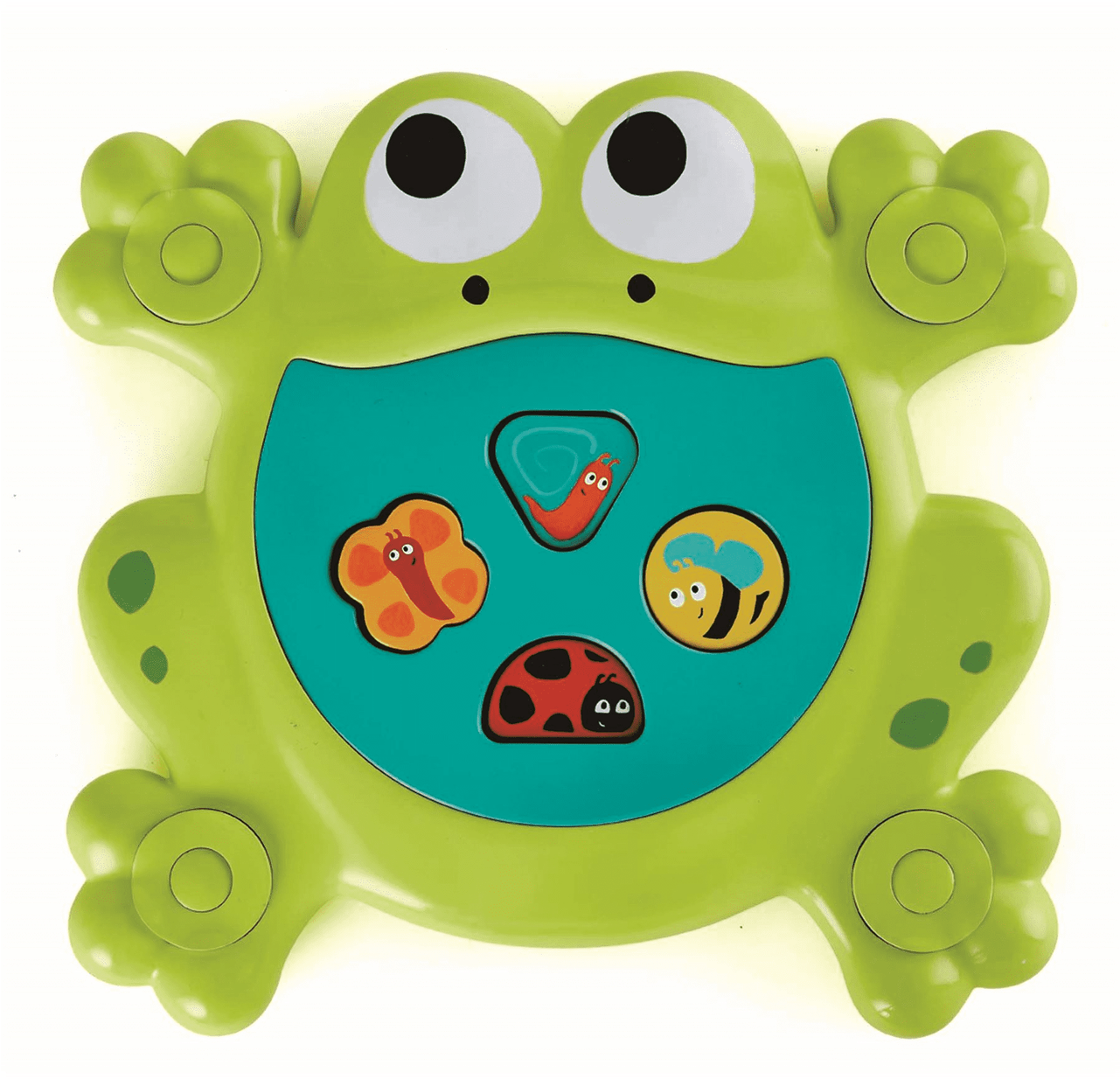 See 3 More Pictures - Hape Feed Me Bath Frog (1280x1264), Png Download