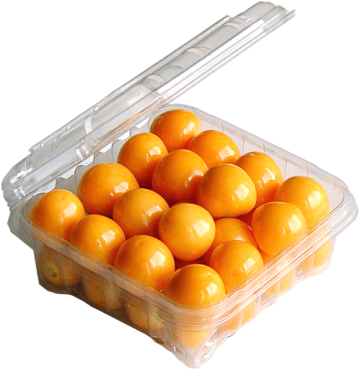 5 Oz Peeled Clamshell - Clementine (900x575), Png Download