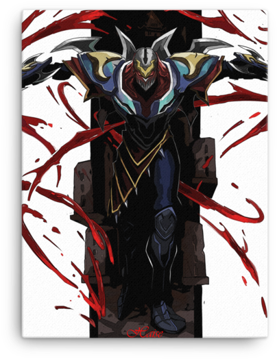 Canvas League Of Legends Zed - League Of Legends (600x600), Png Download