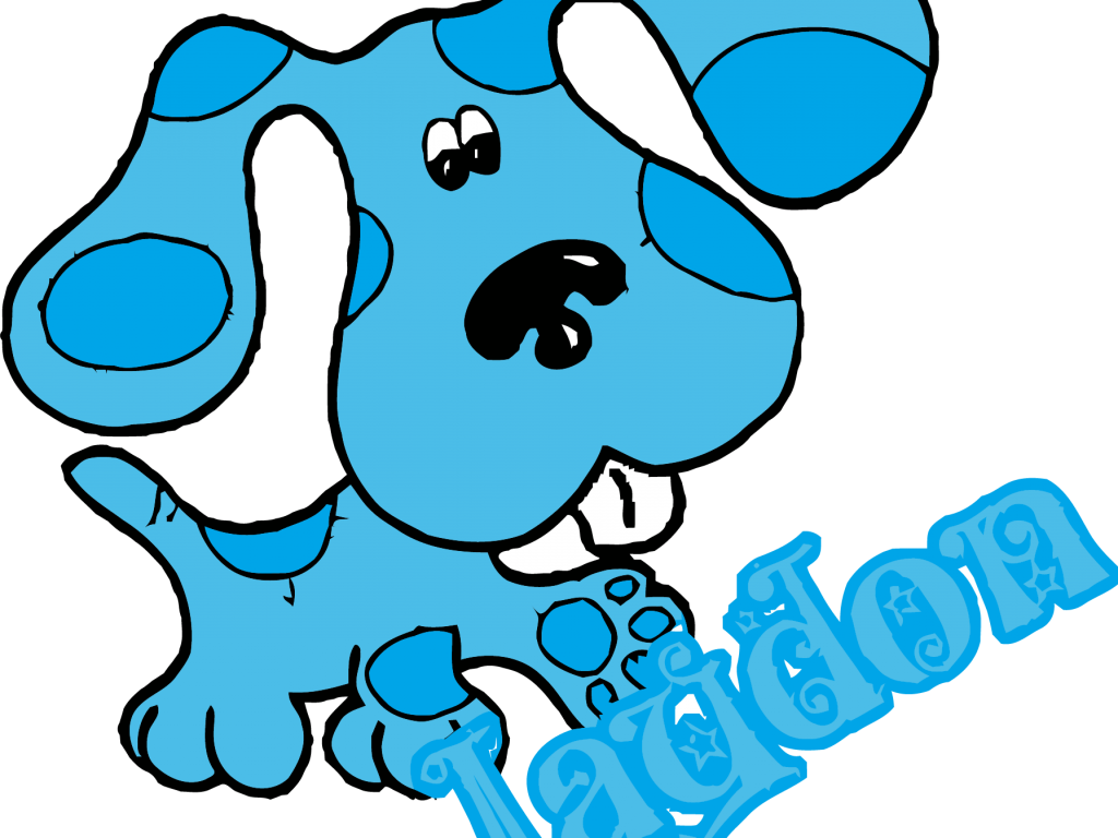 Blue S Clues Theme Clip Art Others - Blues Clues Dog Gif (1024x768), Png Download