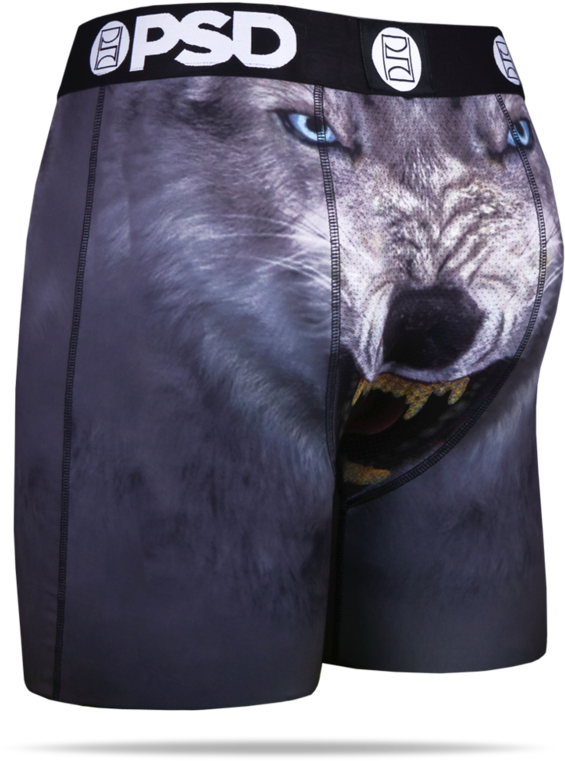 Psd Underwear Men's Wolf Grillz Boxer Brief E21810079 - Underpants (800x800), Png Download