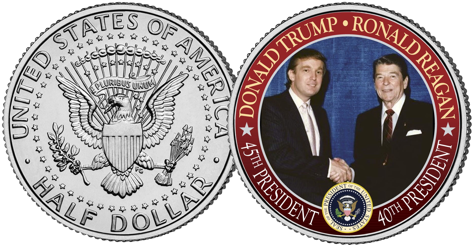 Half Dollar (2000x1023), Png Download