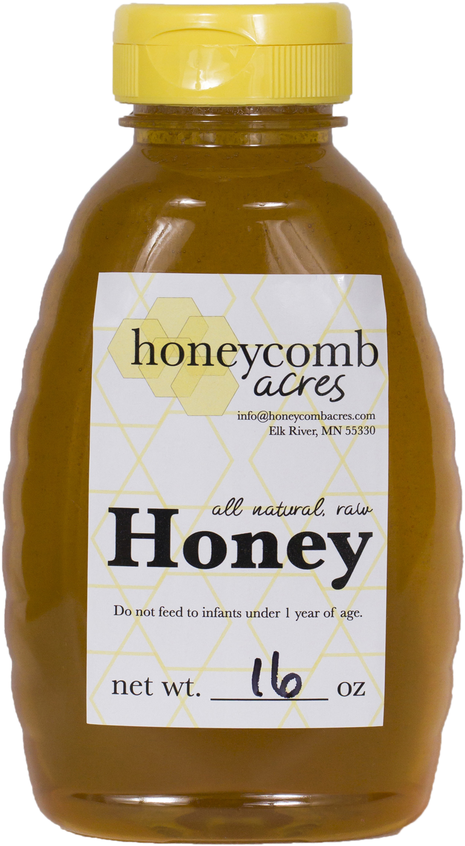 16oz Honey Bottle - Kombucha (1365x2048), Png Download