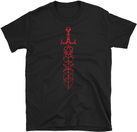 Dungeons And Dragons Shirt - Viking Sword Shirt (600x600), Png Download