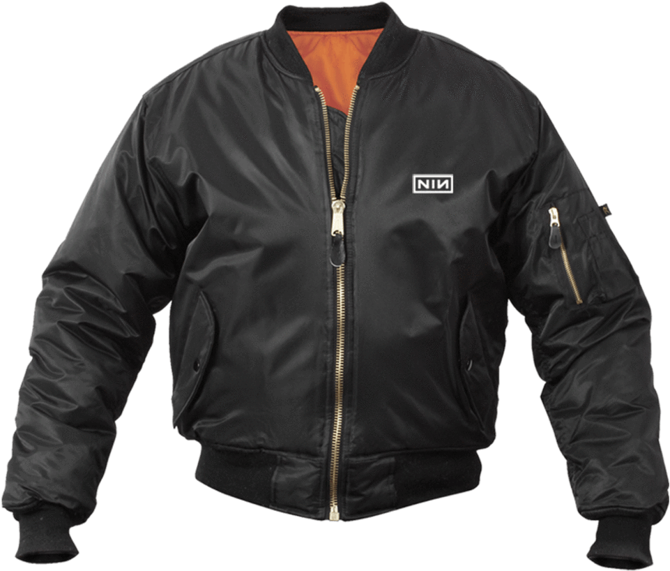 Pretty Hate Machine Flight Jacket Nine Nails - Bomber Jakna (1024x1024), Png Download