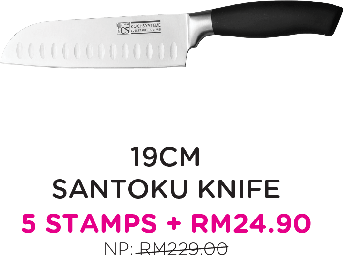 5 Stickers Collected To Redeem 1 Knife - Aeon Big Pisau Promo (801x801), Png Download