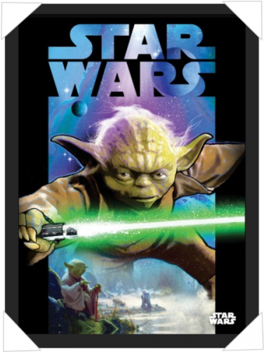 #177 - Poster Star Wars Yoda (500x500), Png Download