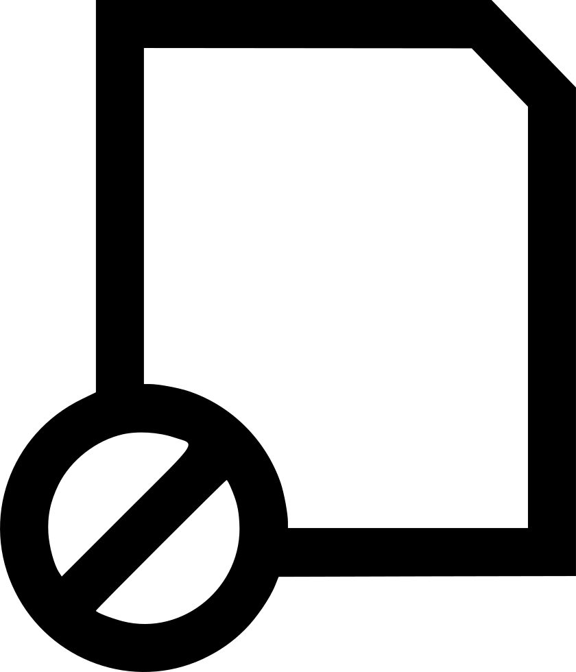 Layer Block File Doc Banned Ui Comments (840x980), Png Download