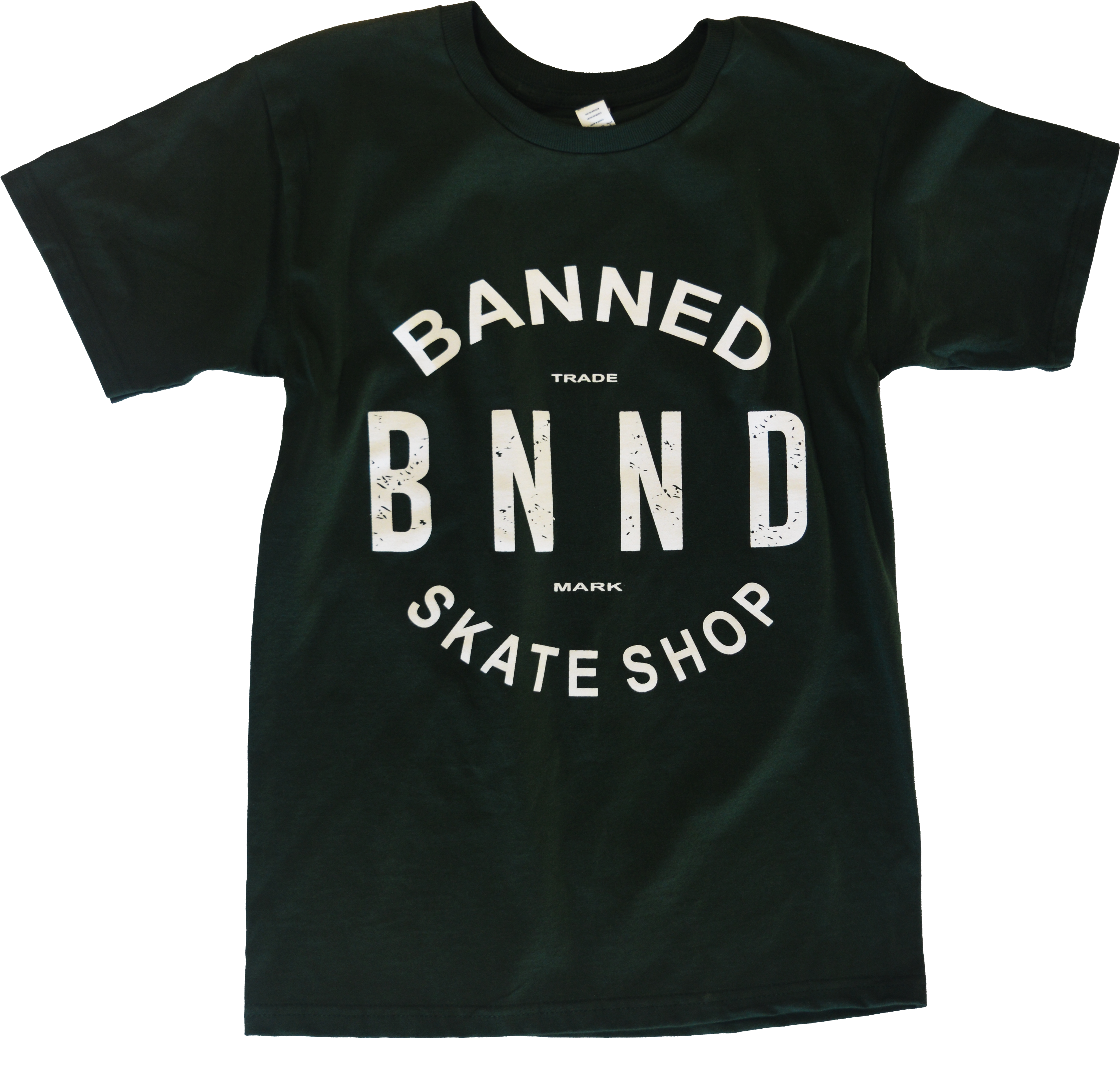 Banned T-shirt - Skull Skate T Shirt (4000x4151), Png Download