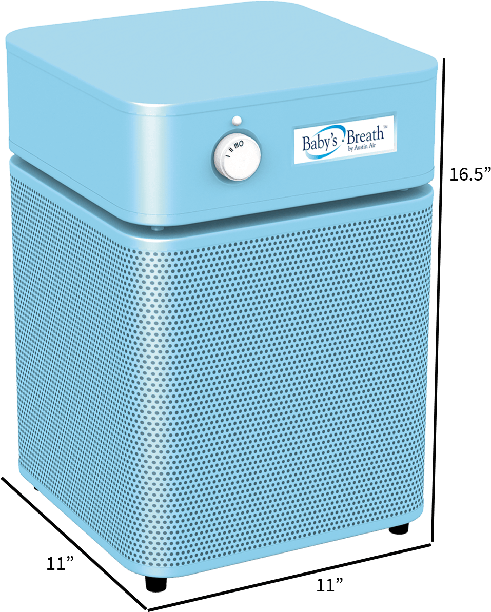 Austin Air Baby's Breath Hepa Air Purifier In Blue; (1200x1200), Png Download