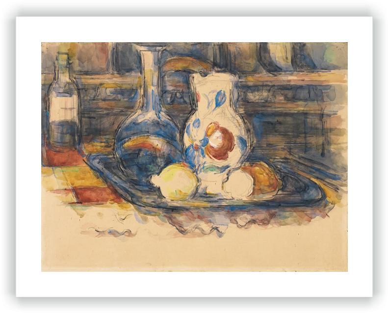 Bottle, Carafe, Jug And Lemons (800x643), Png Download