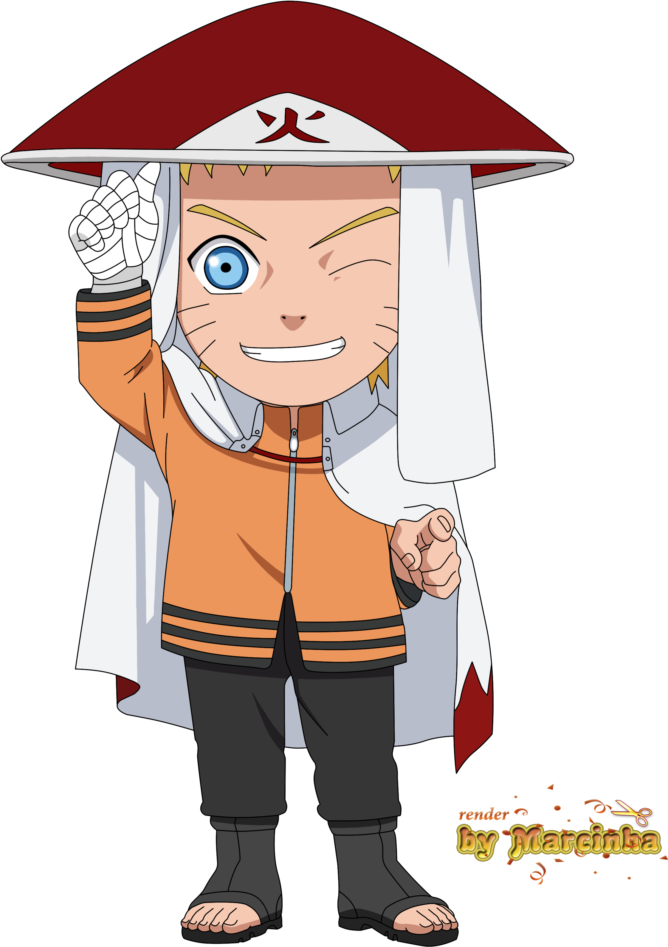 Hokage Naruto Png Banner Download - Naruto The Last Chibi (2500x3500), Png Download