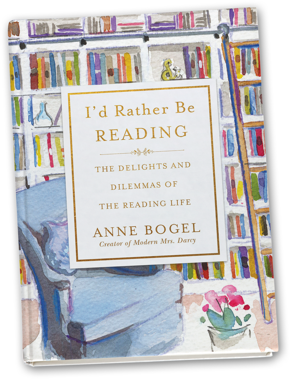 Idratherbereadingbogel 3dalt Web - I D Rather Be Reading Anne Bogel (1000x1295), Png Download