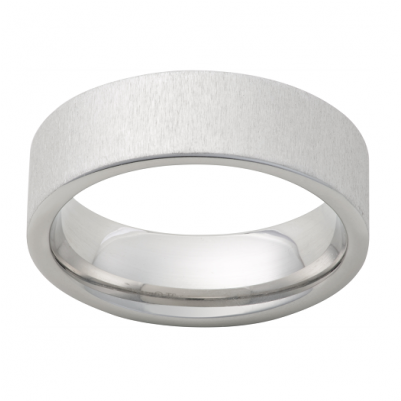 Vitalium Wedding Band - Wedding Ring (400x520), Png Download