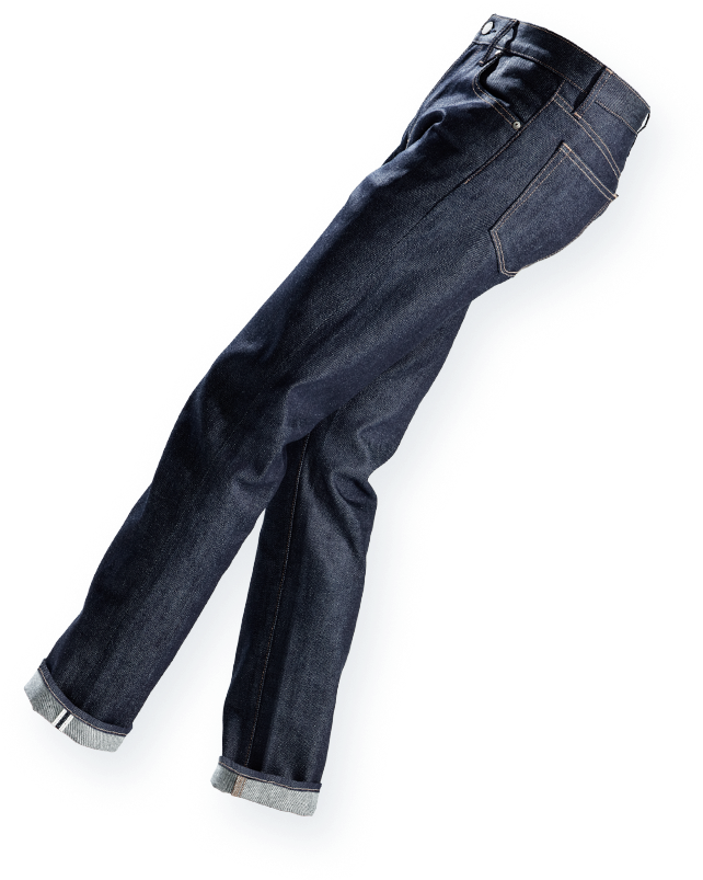Selvedge Jeans With Amazing Elasticity - Pocket (768x830), Png Download