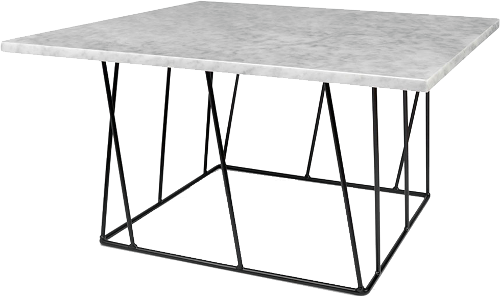 Goldring Coffee Table - Tema Home Helix Marble Square Coffee Table - 9500.627385 (1000x1000), Png Download