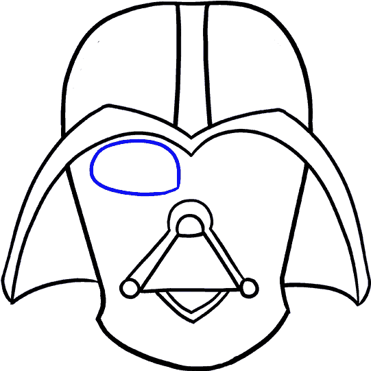 How To Draw Darth Vader In A - Easy To Draw Lightsabers (678x600), Png Download