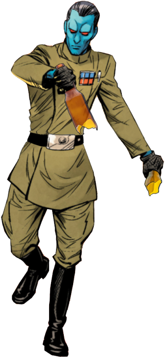 I Wonder Where He Learnt That - Chiss (415x750), Png Download