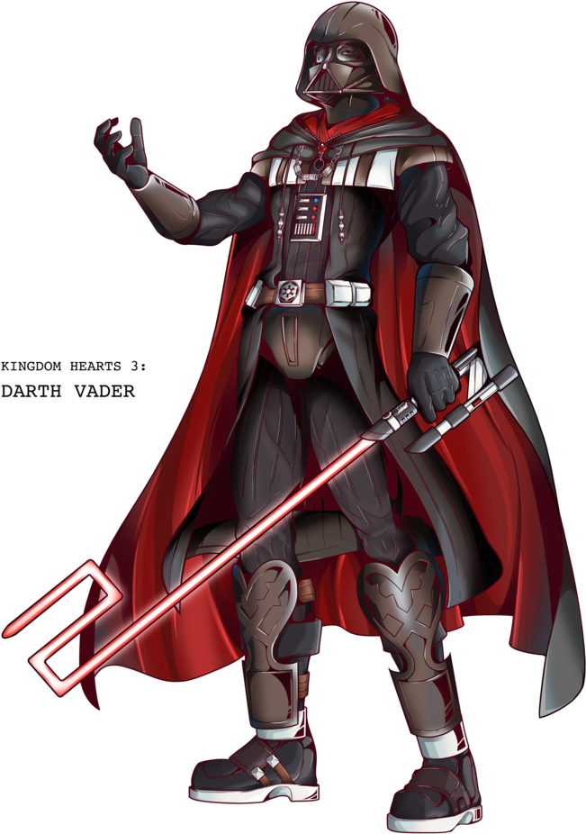 Darth Vader Kingdom Hearts (784x1019), Png Download