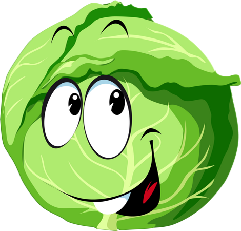 L Gume Content Cabbage Clipart Cavolo Png - Chistescortosbuenos (470x450), Png Download