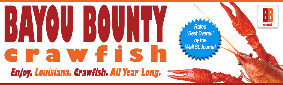 Bayou Bounty Crawfish, Louisiana (990x300), Png Download