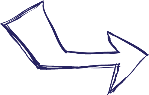 White Hand Drawn Arrow Png 21 Free Png Hand Drawn Arrows - Hand Drawn Arrows Png (500x500), Png Download