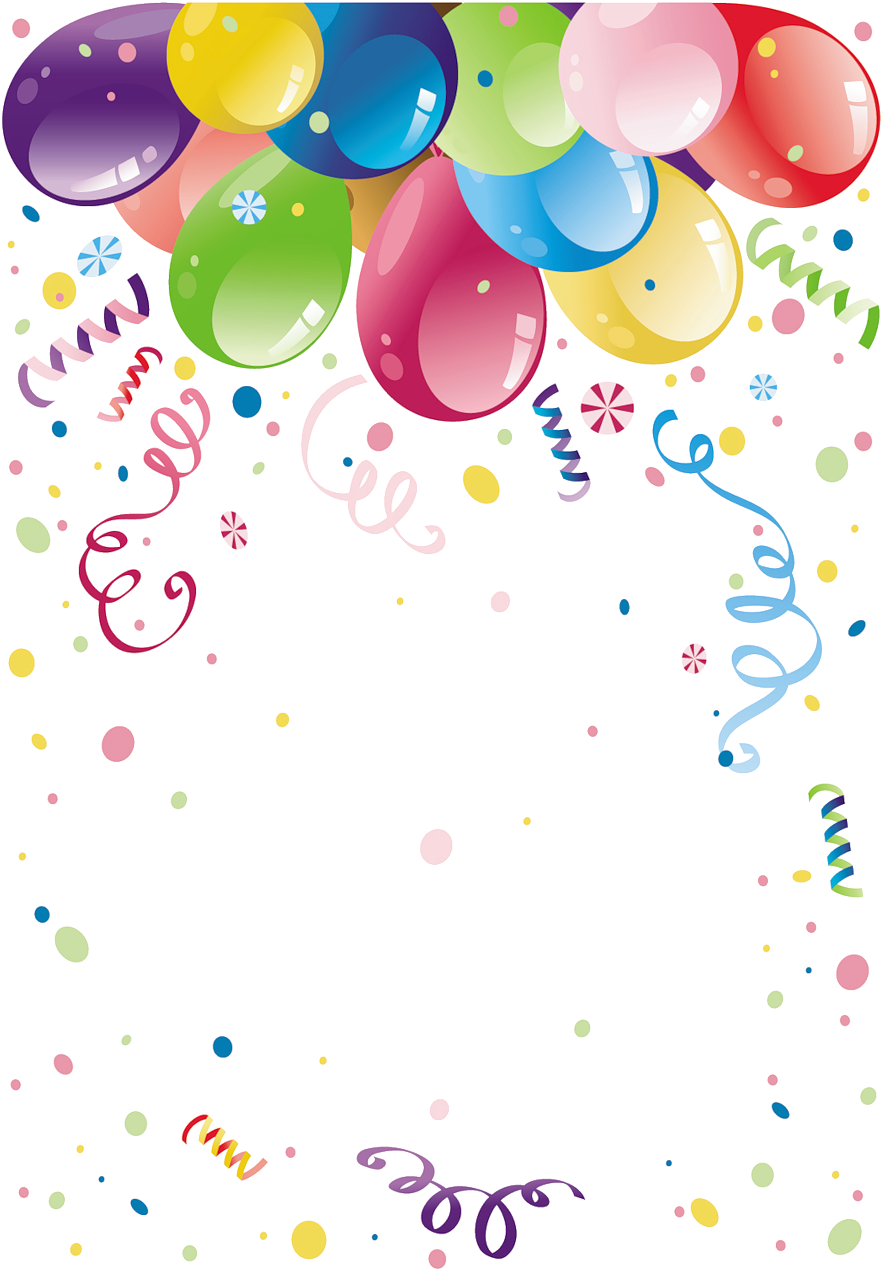 Mis Laminas Para Decoupage - Party Balloons (905x1280), Png Download