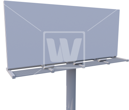 Empty Billboard Png - Portable Network Graphics (550x366), Png Download