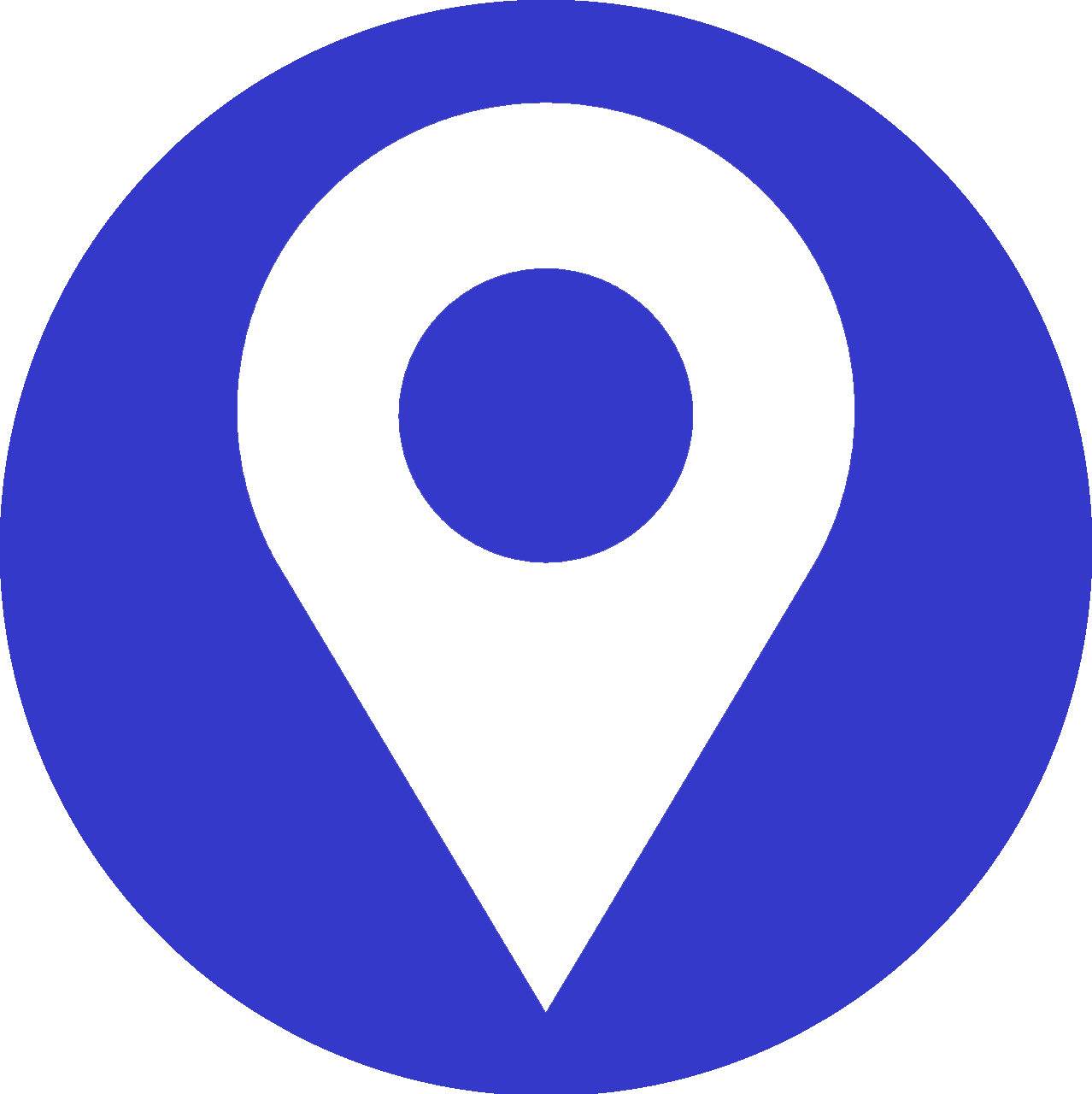 Contacto Tlf Contacto Sobre Icono Contacto Local Icono - Circle (1278x1280), Png Download