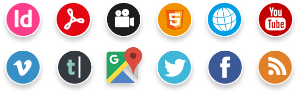 You Can Also Layout Responsive Content With Html5 And - Circle (600x201), Png Download