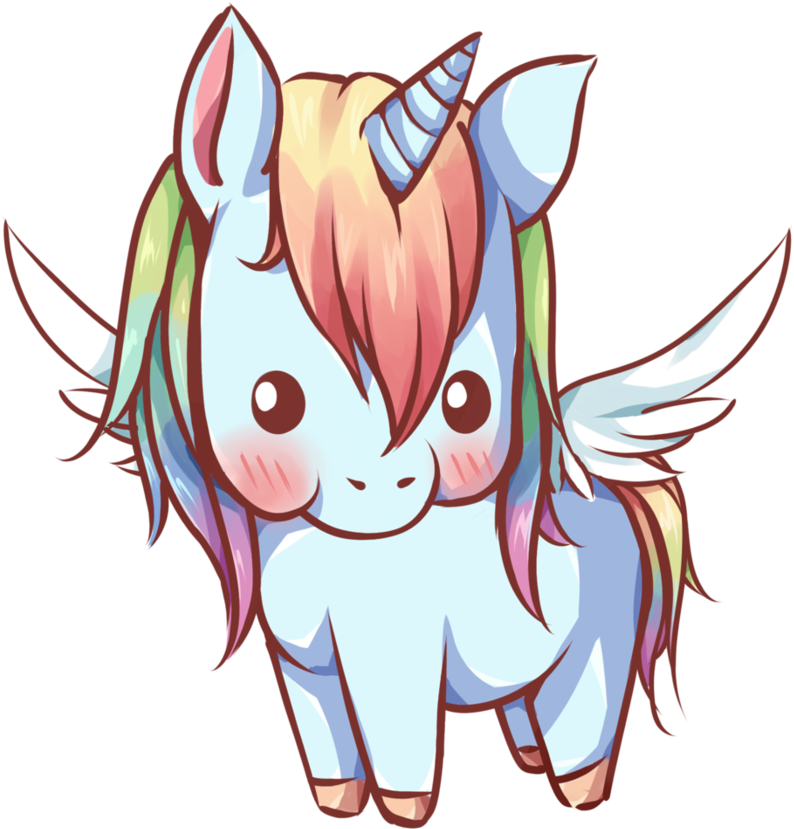 Pegasus By Dessineka On Deviantart - Unicornio Con Alas Dibujo (894x894), Png Download