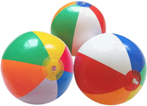 Toddler's Beach Ball - Ball (480x480), Png Download
