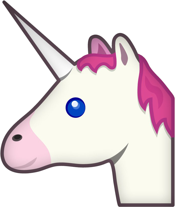 Unicorn, Emoji, And Pink Image - Unicorn Emoji No Background (500x500), Png Download