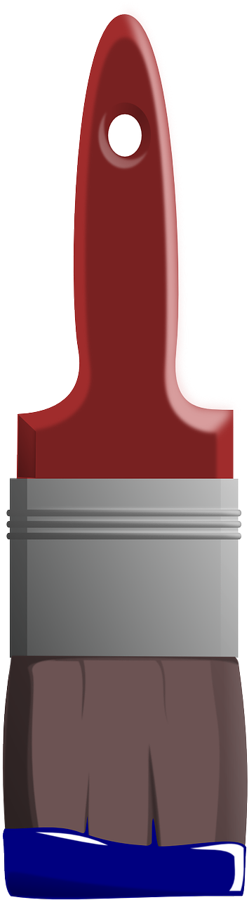 Paintbrush (500x1000), Png Download