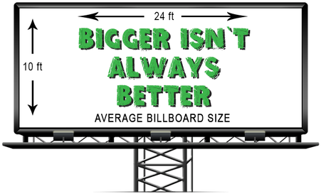 1 Billboard = 1 Ad - Billboard (462x282), Png Download