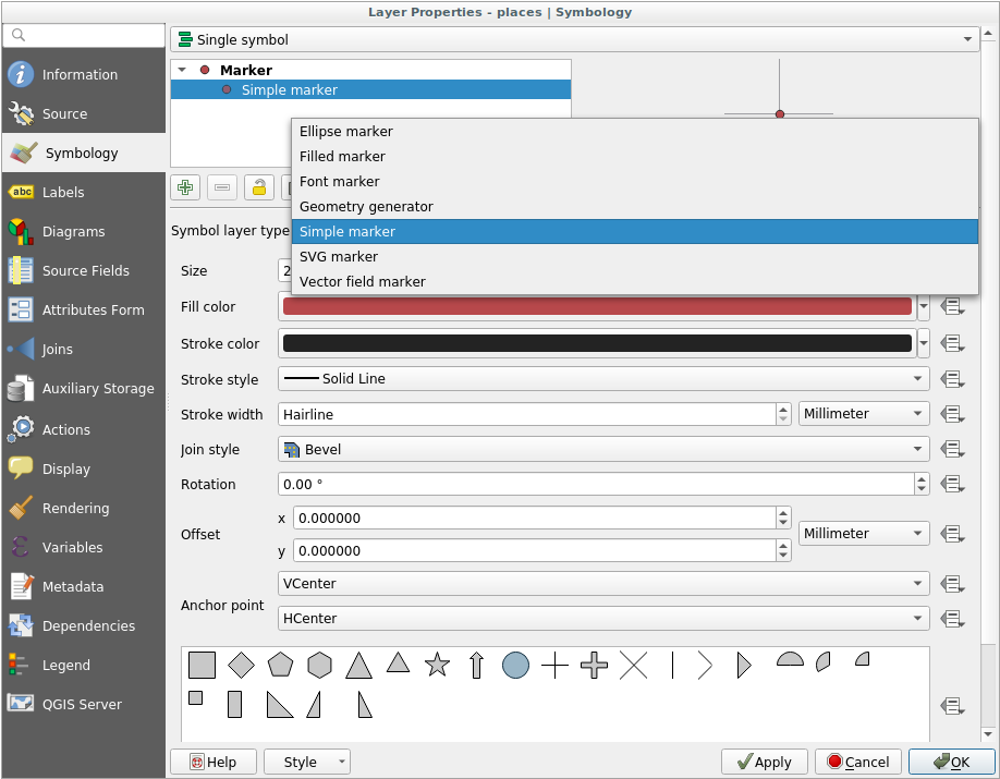 Images/marker Type Dropdown - Portable Network Graphics (1033x811), Png Download