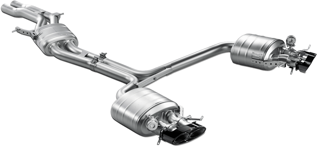 Audi A5 Akrapovic Exhaust (1275x800), Png Download