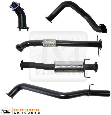 Toyota Surf Y-kzn130 3” 409 Grade Stainless Exhaust - 1kz Exhaust Surf (500x500), Png Download
