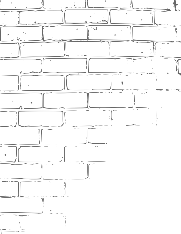Brickwork Wall Drawing Computer Icons Free Commercial - Transparent Brick Texture Png (583x750), Png Download