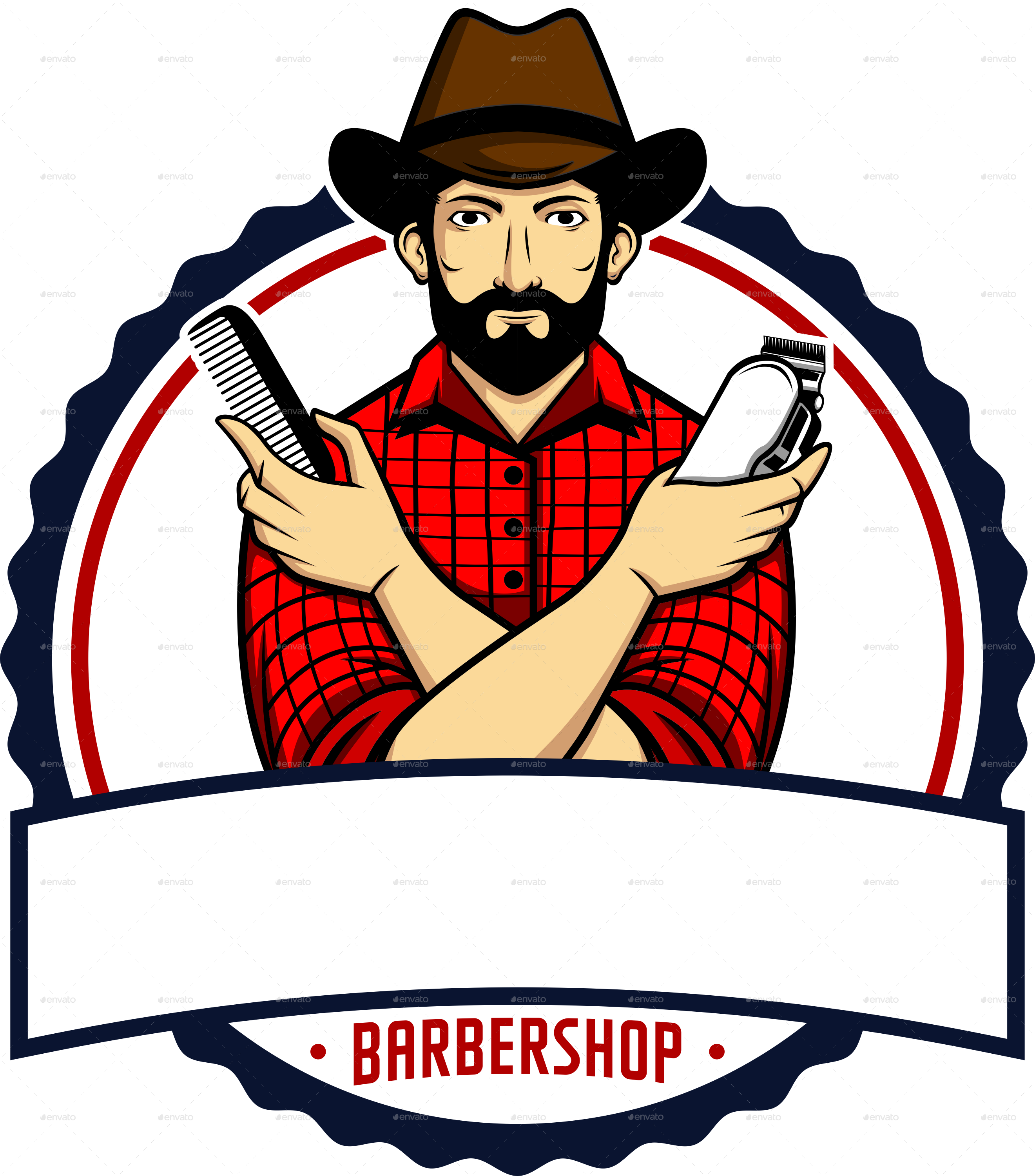 5 - Nomes Barbearia (2641x3000), Png Download