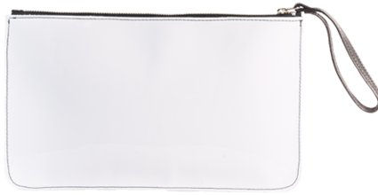 Banker Bag - Patent Leather - White - Patent Leather (480x320), Png Download