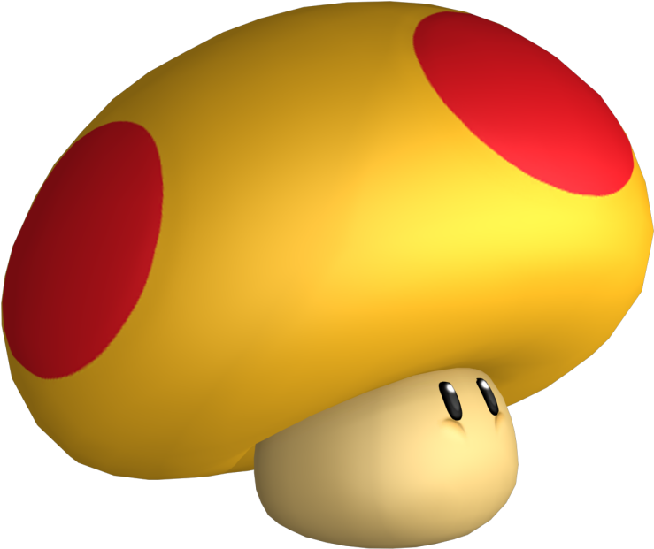 Mario Mushroom Png Image Background - Mega Mushroom Mario Png (750x650), Png Download