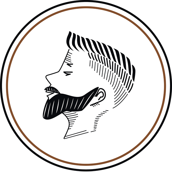 Barbershop Logo Png - Logo De Barber Png (600x602), Png Download