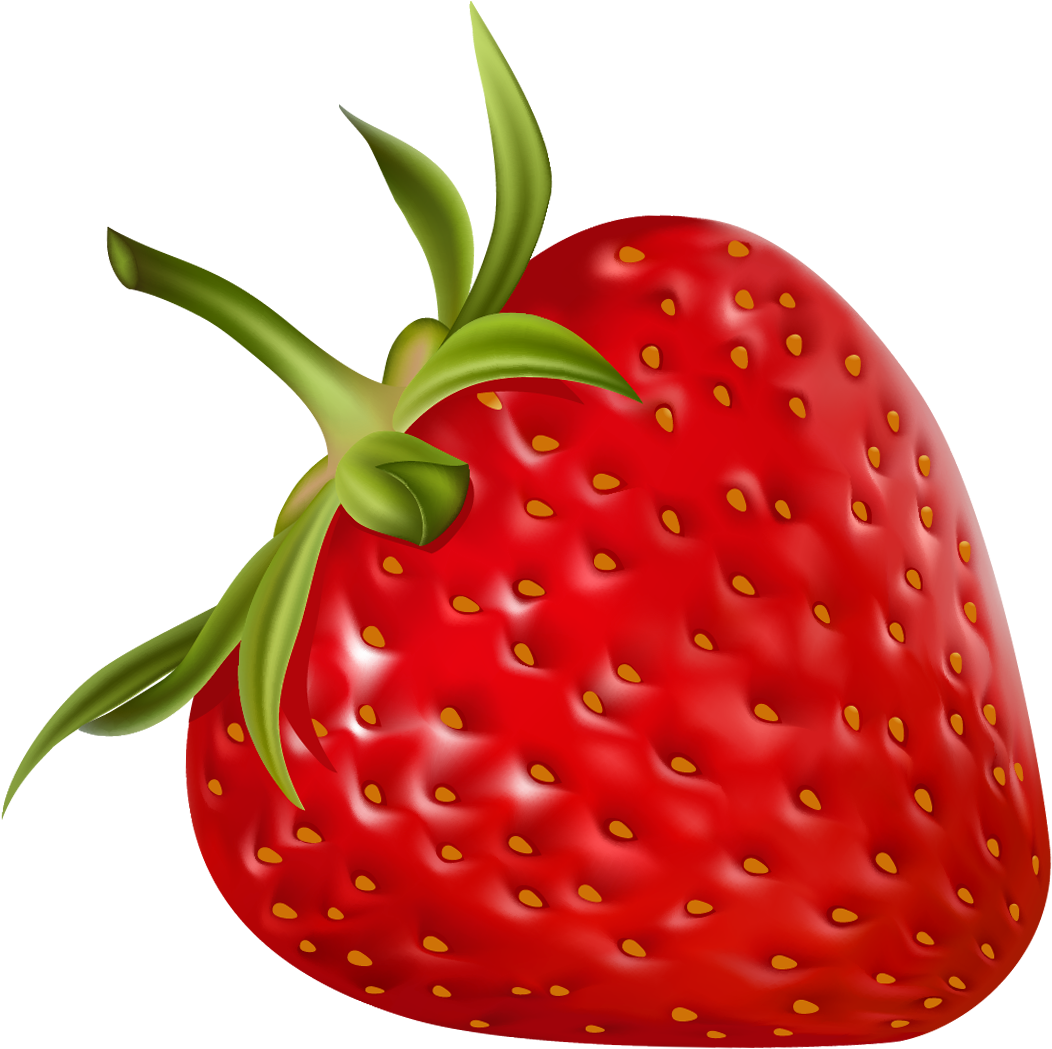 Strawberry Clipart Png - Strawberry Png (1074x1066), Png Download